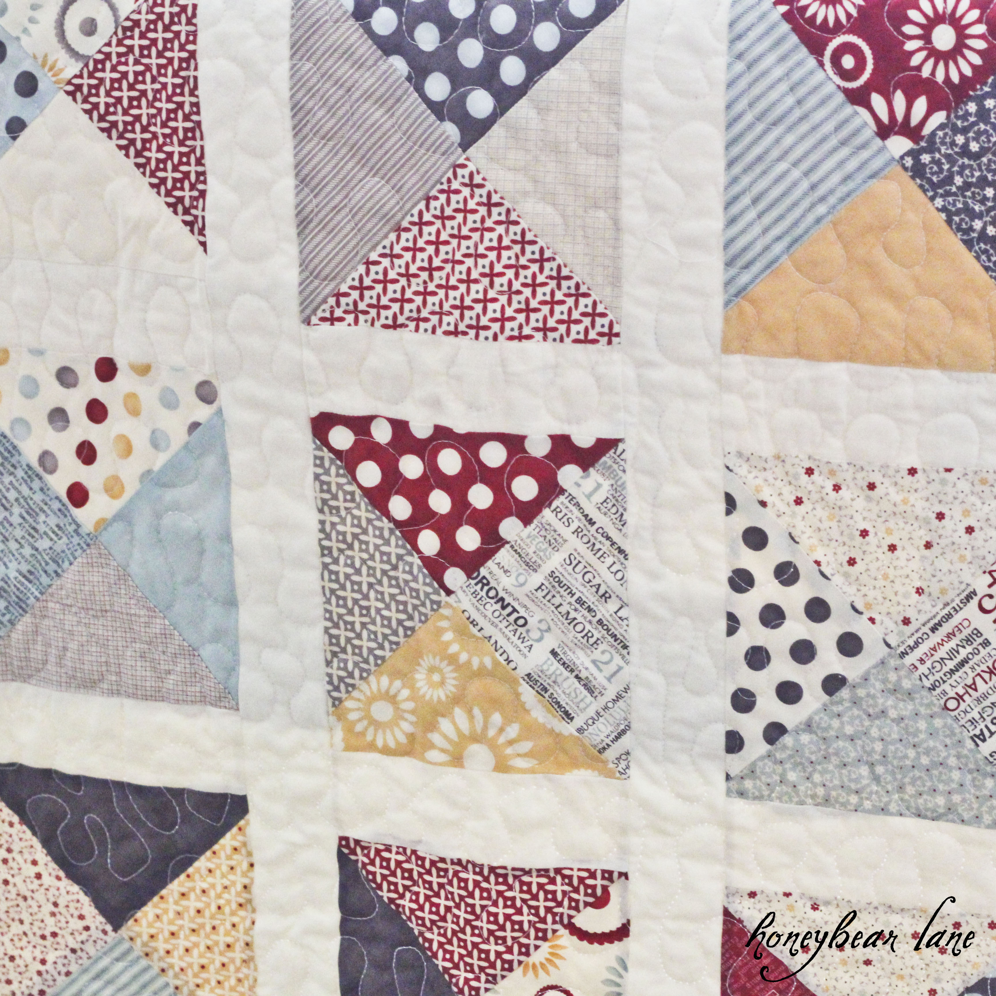 Letters From Home Quilt Pattern Honeybear Lane