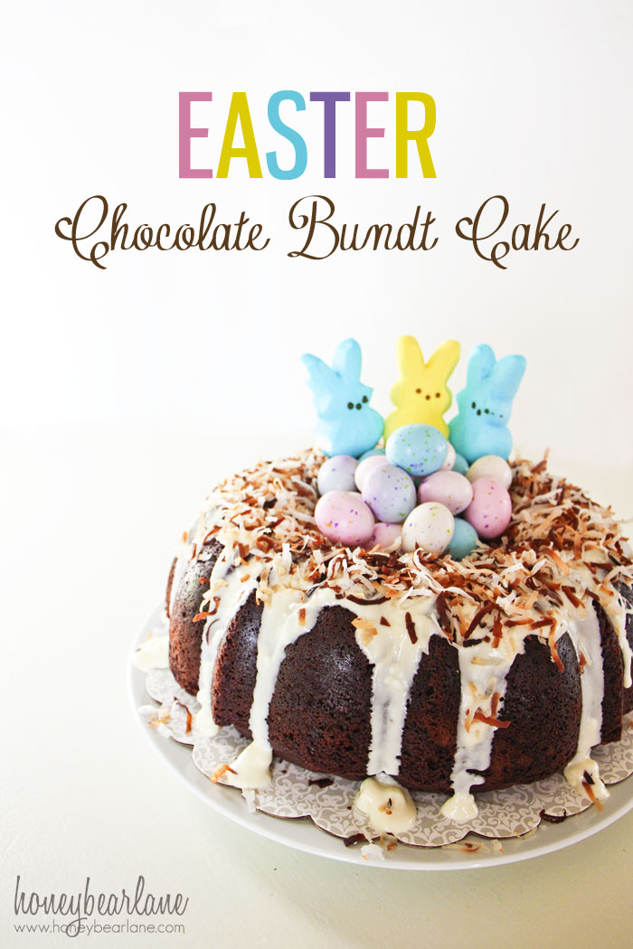 Chocolate Easter Bunny Cake - SugarHero