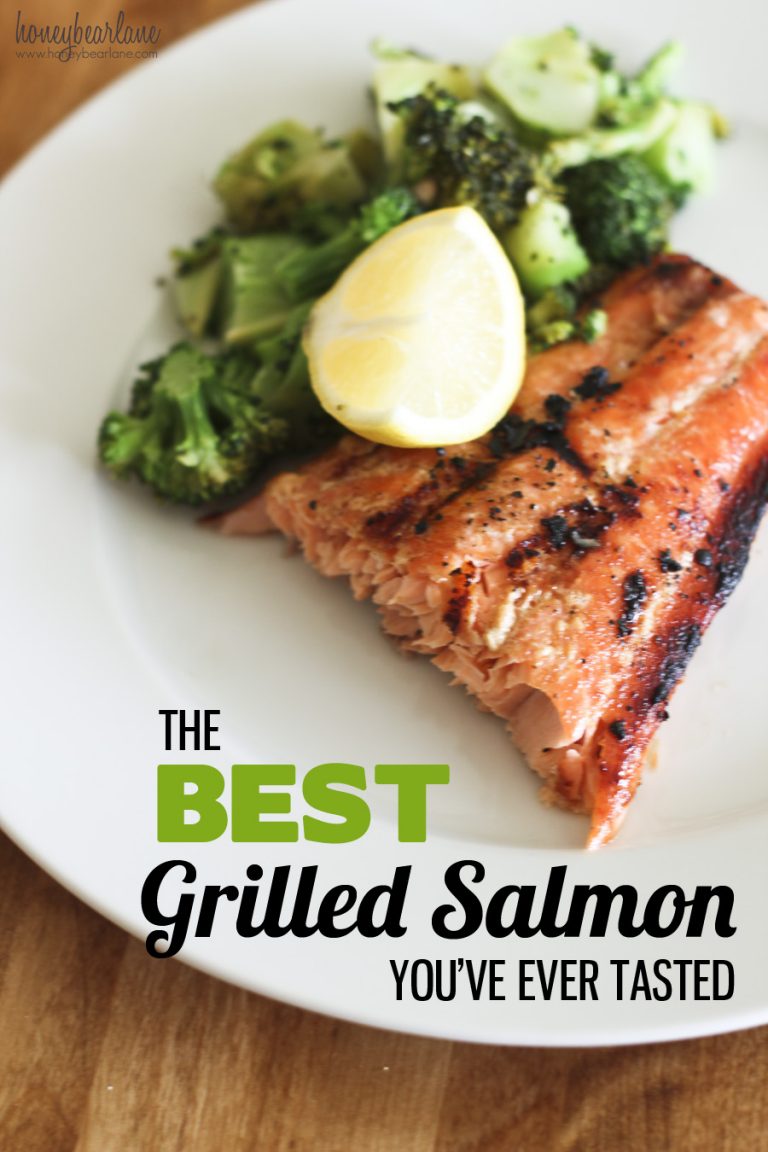 The Best Grilled Salmon Recipe Ever Honeybear Lane   The Best Grilled Salmon Ever 768x1152 