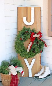 Christmas porch