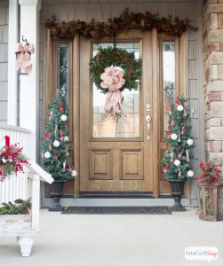 Christmas porch