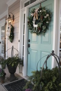 Christmas porch