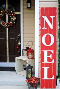 Christmas porch