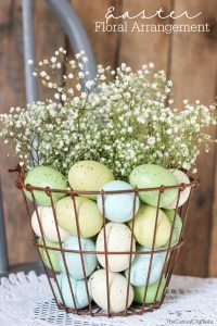 25 Easter Decor Ideas - these decor ideas would be perfect for Easter decor or Spring decor!