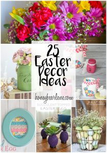 25 Easter Decor Ideas - these decor ideas would be perfect for Easter decor or Spring decor!