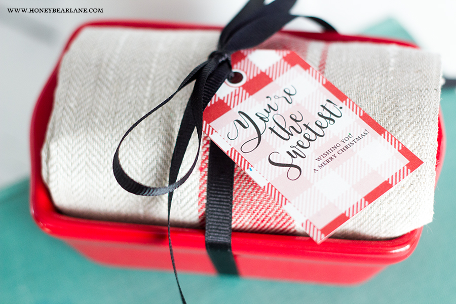 Neighbor Gift Ideas with Printable Tags - Organize and Decorate