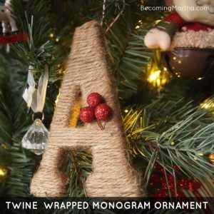 These beautiful farmhouse style inspired DIY ornaments are easy to make and add a cozy touch to any home!