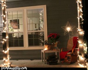 These stunning farmhouse style Christmas porches will inspire you to create beautiful farmhouse style decor of your own!