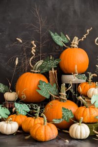 This is a list of our favorite ways to decorate with pumpkin for fall and Halloween!