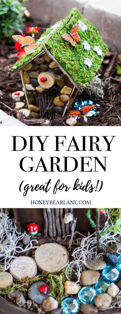 DIY Fairy Garden for Kids - Honeybear Lane