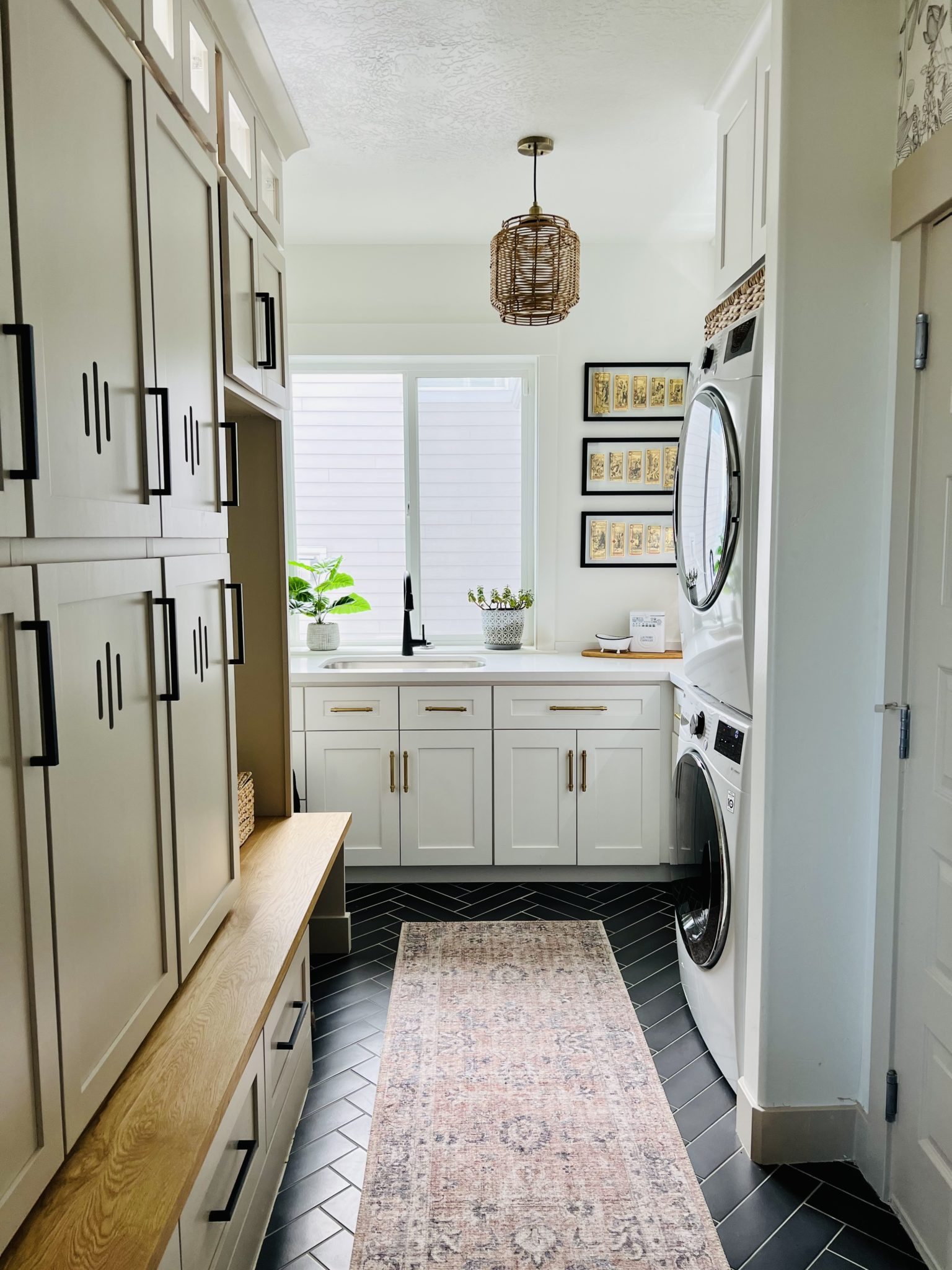 DIY Mudroom Lockers with Doors Reveal - Honeybear Lane